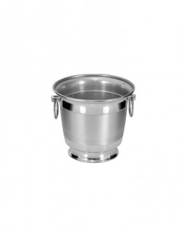 Balde p/ Champagne Aluminio Pol. e Escovado