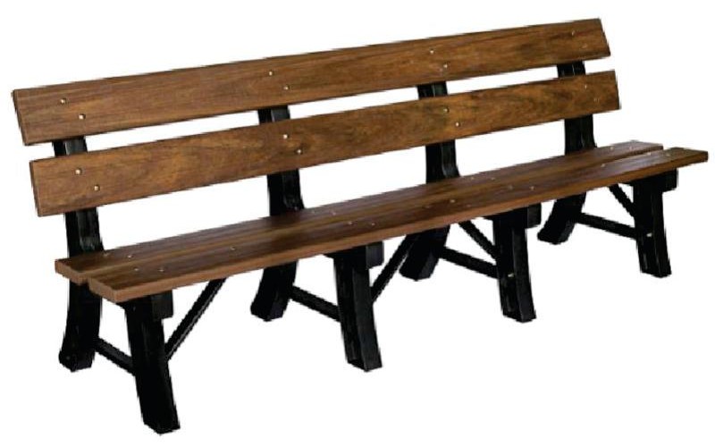 Detalhes do produto BANCO JARDIM COM ENCOSTO
