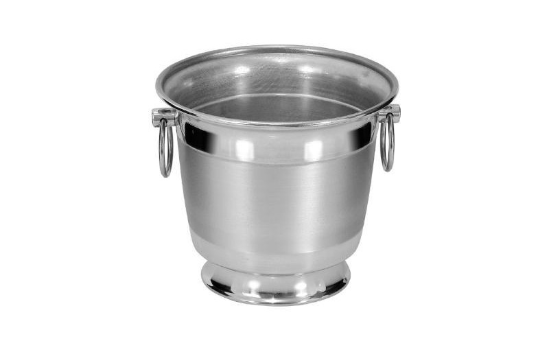 Detalhes do produto Balde p/ Champagne Aluminio Pol. e Escovado