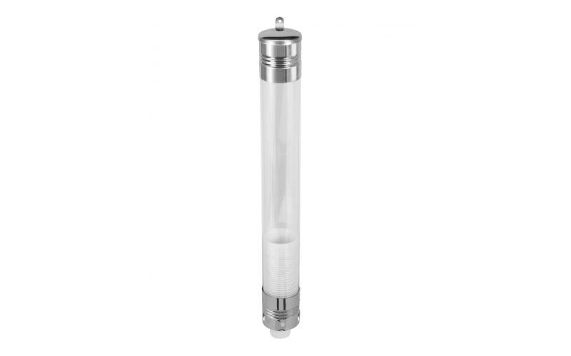 Detalhes do produto DISPENSER EM AÇO INOX PVC COPO ÁGUA 200ML